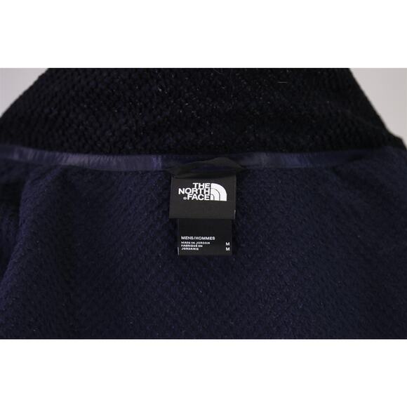 The North Face Mens Navy Blue Fleece Lined Soft Shell Jacket Medium - Picture 9 of 10